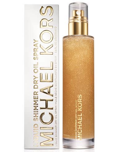 michael kors dry oil shimmer spray 200ml|Liquid Luster Dry Body Oil .